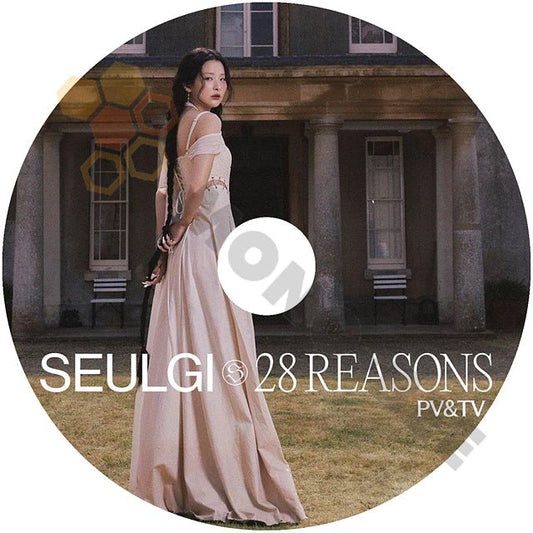 K-POP DVD RED VELVET SEULGI 2022 PV&TV 28 REASONS レッドベルベット スルギ ソロ 日本語字幕なし - mono-bee