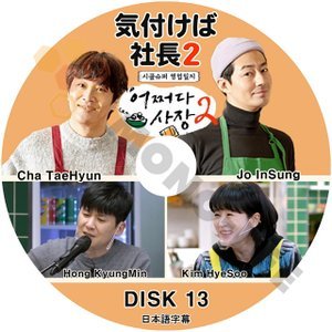 [K-POP DVD] 韓国バラエティー放送 気付けば社長 SEASON2- #13 日本語字幕あり - Cha Taehtun / Jo Insung 韓国放送 DVD - mono-bee