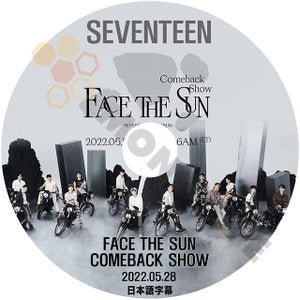 [K-POP DVD] Seventeen 2022 FACE THE SUN COMEBACK SHOW 2022.05.28 日本語字幕あり Seventeen セブンティーン セブチ KPOP DVD - mono-bee