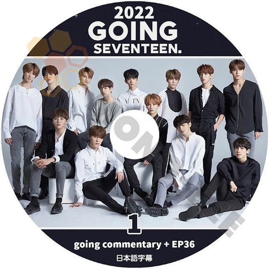 [K-POP DVD] SEVENTEEN 2022 GOING SEVENTEEN #1 going commentary+ EP36 日本語字幕あり セブンティーン セブチ 韓国番組収録DVD KPOP DVD - mono-bee