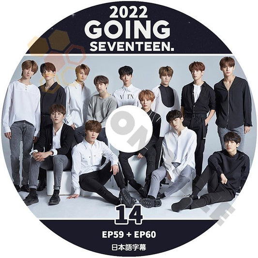 [K-POP DVD] SEVENTEEN 2022 GOING SEVENTEEN #14 ( EP59+EP60 ) 日本語字幕あり セブンティーン セブチ 韓国番組収録DVD KPOP DVD - mono-bee