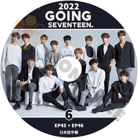 [K-POP DVD] SEVENTEEN 2022 GOING SEVENTEEN #6 EP45+EP46 日本語字幕あり セブンティーン セブチ 韓国番組収録DVD KPOP DVD - mono-bee