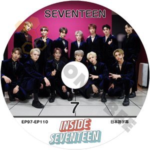 [K-POP DVD] SEVENTEEN INSIDE #7 日本語字幕あり SEVENTEEN セブンティーン セブチ 韓国番組収録DVD SEVENTEEN KPOP DVD - mono-bee