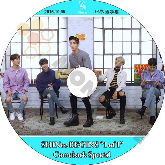 K-POP DVD SHINee BEGINS 1 of 1 Comeback special -2016.10.05- 日本語字幕あり SHINee シャイニー 韓国番組収録DVD SHINee DVD - mono-bee