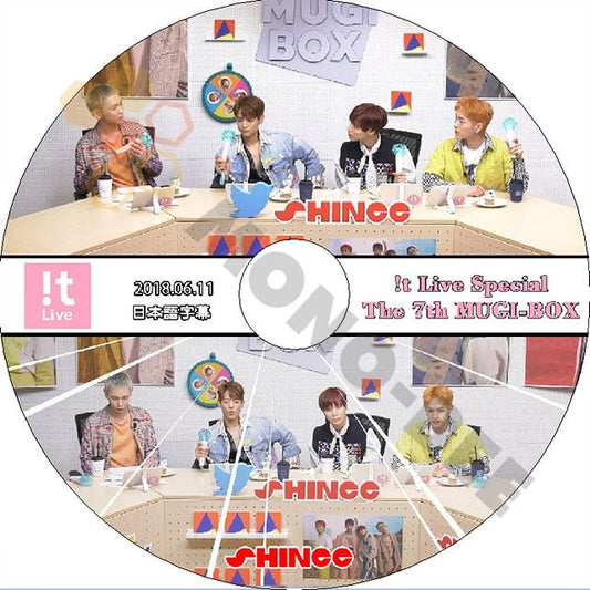 K-POP DVD SHINee It Live MUGI-BOX -2018.06.11- 日本語字幕あり SHINee シャイニー 韓国番組収録DVD SHINee DVD - mono-bee