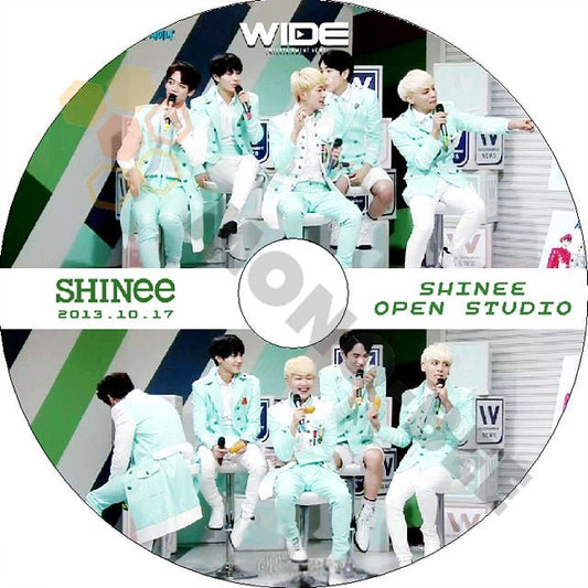 K-POP DVD SHINee Open Studio -2013.10.17- 日本語字幕あり SHINee シャイニー オンユ ジョンヒョン キー ミンホ テミン SHINee DVD - mono-bee