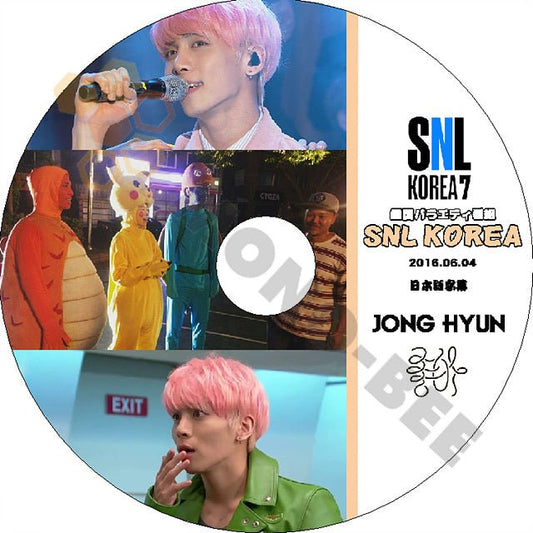K-POP DVD SHINee SNL KOREA JONGHYUN編 -2016.06.04- 日本語字幕あり SHINee シャイニー ジョンヒョン JONGHYUN SHINee DVD - mono-bee
