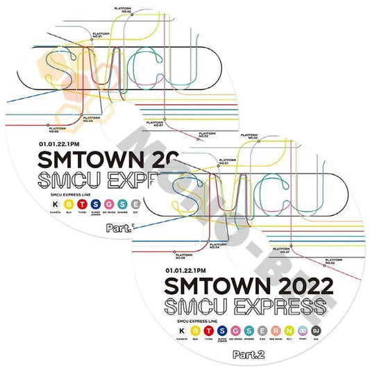 [K-POP DVD] SMTOWN SMCU EXPRESS 2枚SET (2022.01.01) TVXQ/ SUPER JUNIOR /EXO/ GOT the beat/ NCT /Red Velvet/ SUPERM /etc [K-POP DVD] - mono-bee