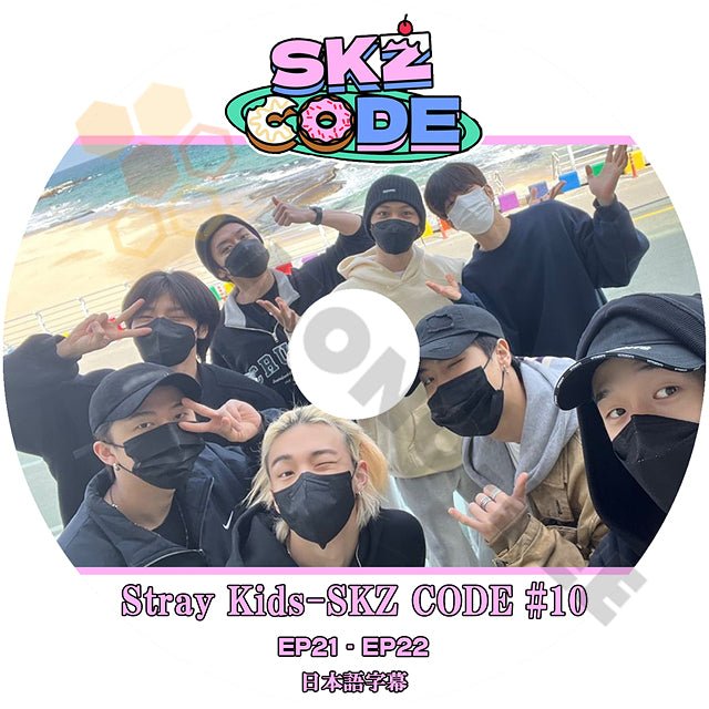[K-POP DVD] STRAY KIDS SKZ CODE #10 (EP21 - EP22) 日本語字幕あり Stray Kids ストレイキッズ 韓国番組収録 STRAY KIDS KPOP DVD - mono-bee