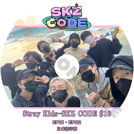 [K-POP DVD] STRAY KIDS SKZ CODE #10 (EP21 - EP22) 日本語字幕あり Stray Kids ストレイキッズ 韓国番組収録 STRAY KIDS KPOP DVD - mono-bee