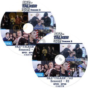 [K-POP DVD] STRAY KIDS SKZ-TALKER : GO Season2 - #1,#2 (EP01 - EP06) 2枚セット日本語字幕あり Stray Kids ストレイキッズ 韓国番組収録 KPOP DVD - mono-bee