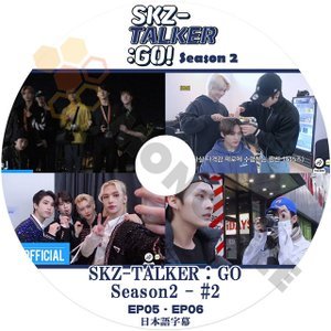 [K-POP DVD] STRAY KIDS SKZ-TALKER : GO Season2 - #2 (EP05 - EP06) 日本語字幕あり Stray Kids ストレイキッズ 韓国番組収録 KPOP DVD - mono-bee