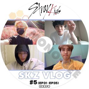 [K-POP DVD] STRAY KIDS SKZ VLOG #5 (EP31 - EP35) 日本語字幕あり Stray Kids ストレイキッズ 韓国番組収録 STRAY KIDS KPOP DVD - mono-bee