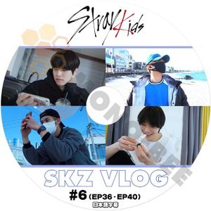 [K-POP DVD] STRAY KIDS SKZ VLOG #6 (EP316- EP40) 日本語字幕あり Stray Kids ストレイキッズ 韓国番組収録 STRAY KIDS KPOP DVD - mono-bee