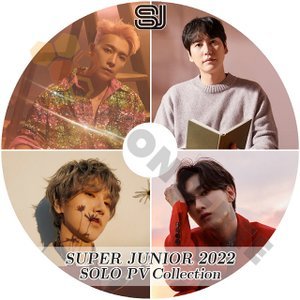 [K-POP DVD] SUPER JUNIOR 2022 SOLO PV COLLECTION - SUPER JUNIOR スーパージュニア SOLO PV KPOP DVD - mono-bee