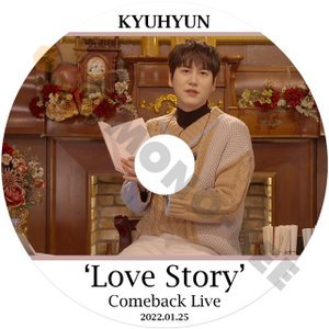 [K-POP DVD] SUPER JUNIOR KYUHYUN ' Love Story ' Comeback Live 2022.01.25 日本語字幕あり スーパージュニア SJ KYUHYUN KPOP DVD - mono-bee