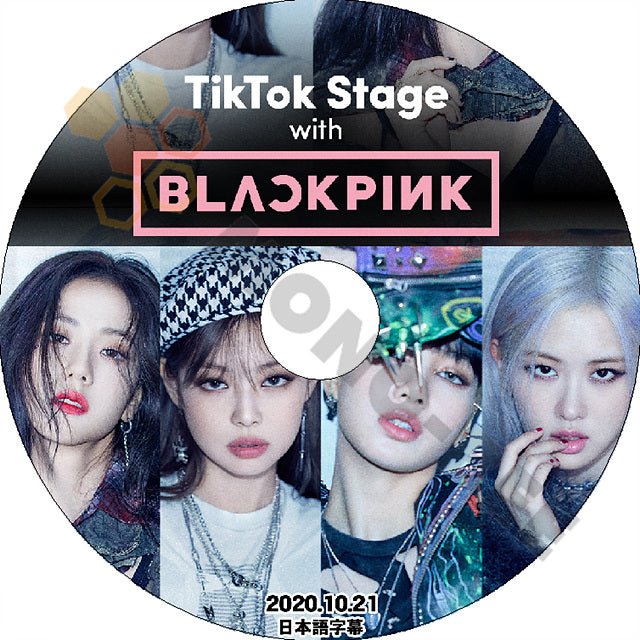K-POP DVD TIKTOK STAGE BLACK PINK編 (2020.10.21) - BLACK PINK ブラックピンク ジェニ ジス ロジェ リサ - 音楽番組収録DVD IDOL KPOP DVD - mono-bee