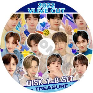 [K-POP DVD] TREASURE 2022 VLIVE CUT #1 - #8 8枚セット 日本語字幕あり TREASURE トレジャー 韓国番組収 TREASURE KPOP DVD - mono-bee