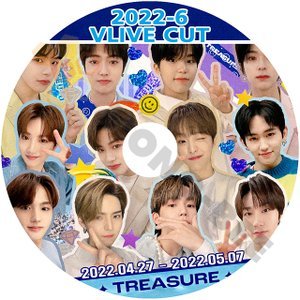 [K-POP DVD] TREASURE 2022 VLIVE CUT #6 2022.04.27 - 05.07日本語字幕あり TREASURE トレジャー 韓国番組収 TREASURE KPOP DVD - mono-bee