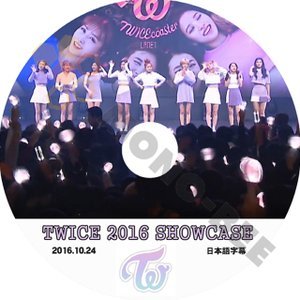 [K-POP DVD] TWICE 2016 SHOWCASE 2016.10.24 日本語字幕あり TWICE トゥワイス 韓国番組収録 TWICE KPOP DVD - mono-bee