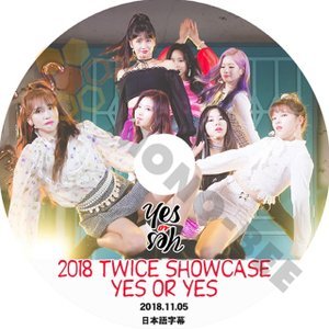 [K-POP DVD] TWICE 2018 SHOWCASE YES OR YES 2018.11.05 日本語字幕あり TWICE トゥワイス 韓国番組収録 TWICE KPOP DVD - mono-bee