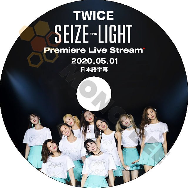 K-POP DVD TWICE PREMIERE LIVE SEIZE THE LIGHT -2020.05.01- 日本語字幕あり TWICE トゥワイス 韓国番組収録 TWICE KPOP DVD - mono-bee
