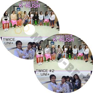 【K-POP DVD] TWICE アイドルSHOW K-RUSH 2枚SET (日本語字幕有) - 韓国番組収録TWICE トゥワイス【K-POP DVD] - mono-bee