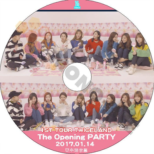K-POP DVD TWICE TWICELAND The Opening Party -2017.01.14- 日本語字幕あり TWICE トゥワイス 韓国番組収録 TWICE DVD - mono-bee
