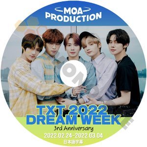 [K-POP DVD] TXT 2022 DREAM WEEK 2022.02.24 - 2022.03.04 日本語字幕あり TXT トゥモローバイトゥゲザー 韓国番組 TXT KPOP DVD - mono-bee