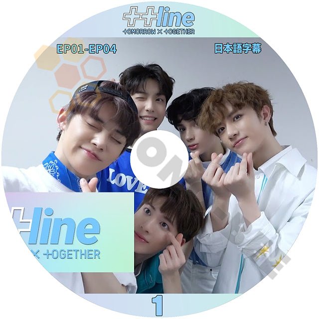 [K-POP DVD] TXT ++ line #1 EP01 - EP04 日本語字幕あり TXT TOMORROW X TOGETHER トゥモローバイトゥゲザー 韓国番組 TXT KPOP DVD - mono-bee