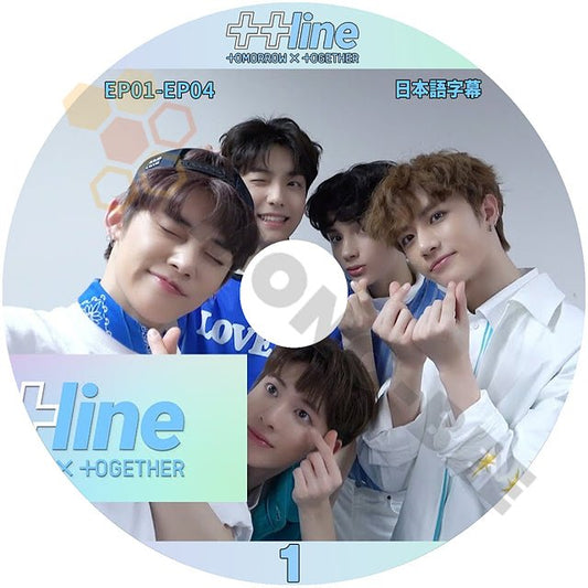 [K-POP DVD] TXT ++ line #1 EP01 - EP04 日本語字幕あり TXT TOMORROW X TOGETHER トゥモローバイトゥゲザー 韓国番組 TXT KPOP DVD - mono-bee
