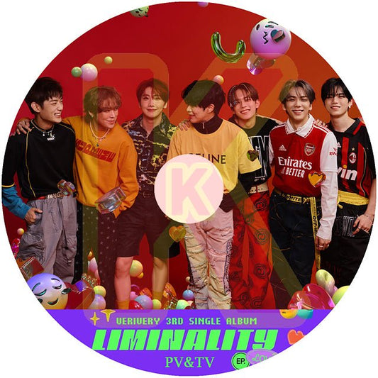 [K-POP DVD] VERIVERY 2022 3rd PV&TV Collection - VERIVERY LIMINALITY - VERIVERY ベリベリ 音楽収録 PV KPOP DVD - mono-bee
