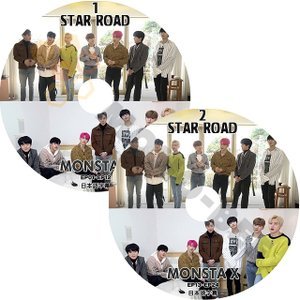 【K-POP DVD】MONSTA X モンスターエックス STAR ROAD スターロード #1-#2 EP01-EP24 2枚 SET (日本語字幕有) - MONSTA X モンスターエックス 韓国番組収録DVD - mono-bee
