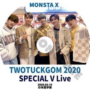 【K-POP DVD】MONSTA X モンスターエックス TWOTUCKGOM 2020 SPECIAL V Live 2020.03.10 (日本語字幕有) - MONSTA X 韓国番組収録DVD - mono-bee