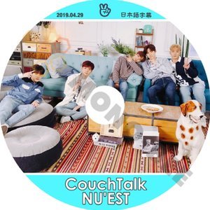 【K-POP DVD】NU'EST ニューイースト V LIVE Couch Talk 2019.04.29 (日本語字幕有) - NU'EST ニューイースト 韓国番組収録DVD - mono-bee