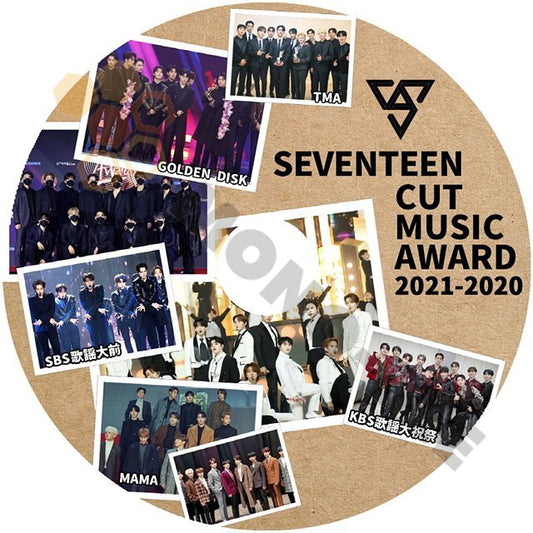 【K-POP DVD】SEVENTEEN セブンティーン MUSIC AWARD CUT 2021-2020 - SEVENTEEN セブンティーン 韓国番組収録DVD - mono-bee
