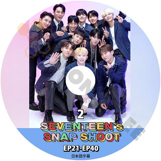 【K-POP DVD】SEVENTEEN セブン ティーン SNAP SHOOT EP21-EP40 日本語字幕有 韓国バラエティー 番組 - mono-bee