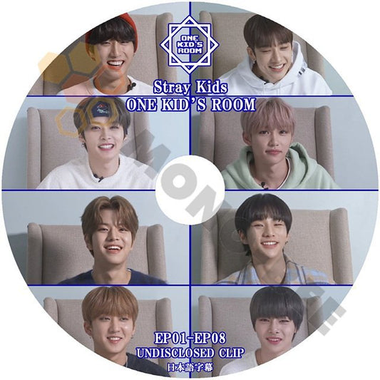 【K-POP DVD】STRAY KIDS ONE KID'S ROOM EP 01 - EP08 UNDISCLOSED CLIP -日本語字幕あり STRAY KIDS ストレイキッズ 韓国番組収録DVD - mono-bee