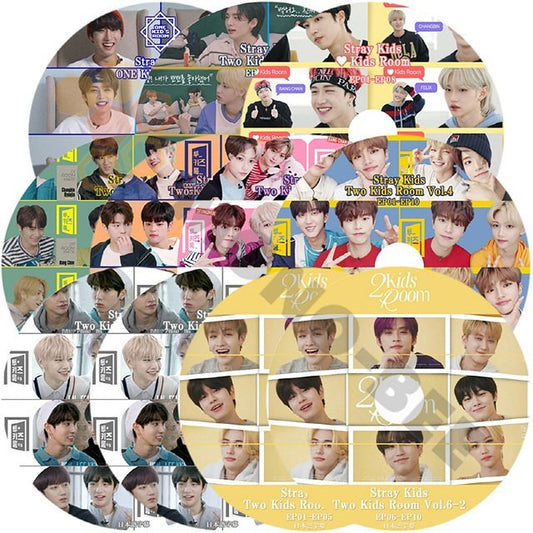 【K-POP DVD】STRAY KIDS Two Kids Room 11枚セット -日本語字幕あり STRAY KIDS ストレイキッズ 韓国番組収録DVD - mono-bee