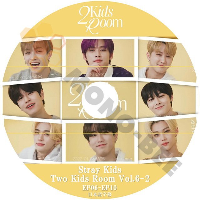【K-POP DVD】STRAY KIDS Two Kids Room Vol.6 - 2 EP 06 - EP10 -日本語字幕あり STRAY KIDS ストレイキッズ 韓国番組収録DVD - mono-bee