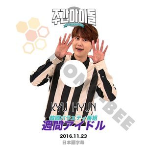 【K-POP DVD】SUPER JUNIOR 韓国バラエティー番組 週間アイドル KYU HYUN編 2016.11.23 (日本語字幕有) - SUPER JUNIOR スーパージュニア 韓国番組収録DVD - mono-bee