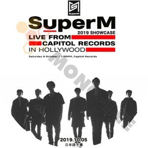 【K-POP DVD】Super M スーパーエム LIVE FROM CAPITOL RECORDS IN HOLLYWOOD 2019 SHOWCASE 2019.10.05 (日本語字幕有) - Super M 韓国番組収録DVD - mono-bee