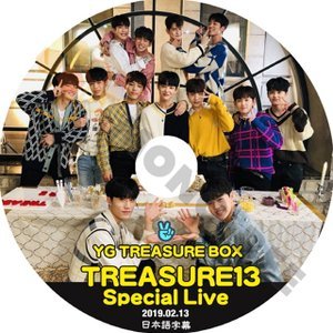 【K-POP DVD】TREASURE トレジャー YG TREASURE BOX TREASURE 13 Special Live 2019.02.13 (日本語字幕有) - TREASURE トレジャー 韓国番組収録DVD - mono-bee