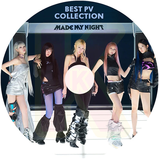K-POP DVD LE SSERAFIM 2026 2nd BEST PV - Made My Night / BOOMPALA / CELEBRATION / SPAGHETTI/DIFFERENT/HOT/CRAZY/EASY/Perfect Night/UNFORGIVEN/ANTIFRAGILE/FEARLESS 他 ルセラフィム - KPOP DVD