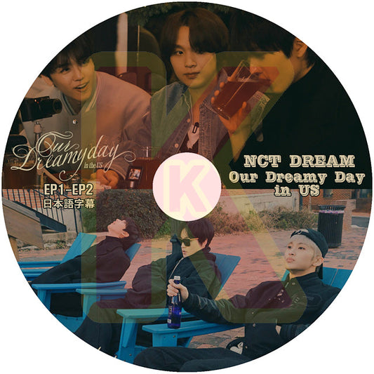 K-POP DVD NCT Dream Our Dreamy Day in US EP1-EP2 日本語字幕あり エヌシーティーDream へチャン チソン チョンロ  ジェノ ロンジュン ジェミン NCT KPOP DVD