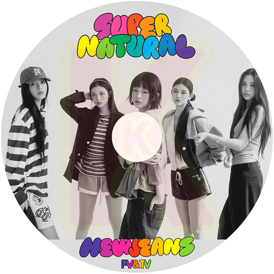 K-POP DVD NewJeans 2024 2nd PV/TV Collection - Right Now Supernatural How Sweet Bubble Gum Super Shy Ditto Attention Hype Boy 他 -  ニュージーンズ KPOP DVD