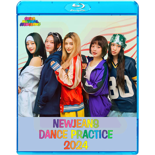 Blu-ray NewJeans 2024 DANCE PRACTICE - Right Now Supernatural 他 - ニュージーンズ ブルーレイ