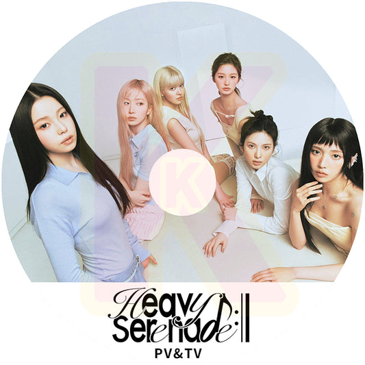 K-POP DVD NMIXX 2026 PV/TV - Heavy Serenade / Blue Valentine / KNOW ABOUT ME / High Horse / See that? / DASH 他 - エンミックス KPOP DVD