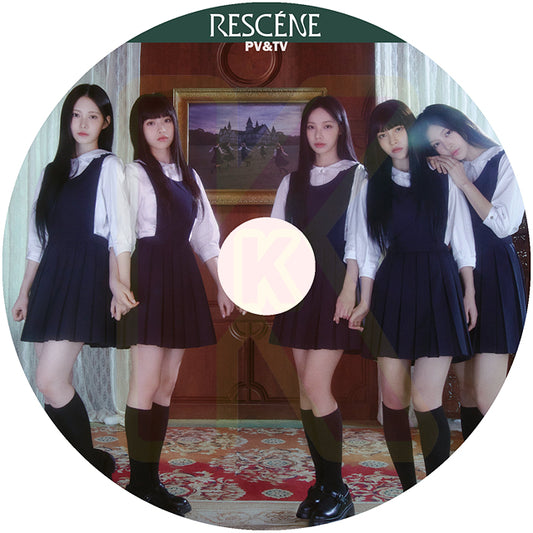 K-POP DVD RESCENE 2026 PV/TV Collection - Runaway / Pinball / Bloom / déjà vu / LOVE ATTACK - リセンヌ KPOP DVD