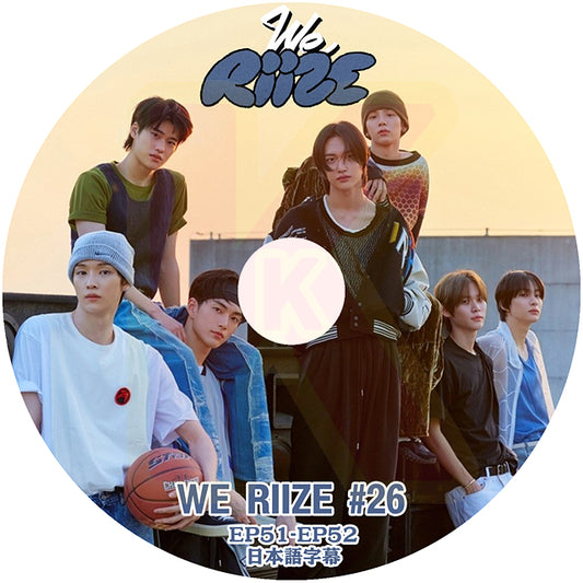 K-POP DVD RIIZE WE RIIZE #26 EP51-EP52 日本語字幕あり ライズ KPOP DVD
